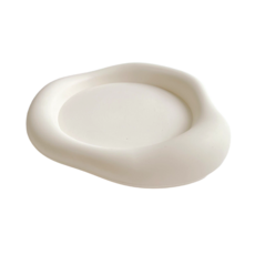 라운지비 클라우드 실리콘 컵받침 트레이 홈카페 인테리어 소품, 1개, 아이보리