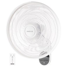 인더스 서큘레이터형 리모컨 벽걸이 선풍기 업소용 사무실 가정용, IN-16WR