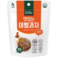 베푸 맛있는 이빨과자 고양이 간식, 6개, 50g, 치킨맛