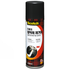 3M 스카치 다용도 강력 스티커 접착제제거제 세제 330ml, 2개