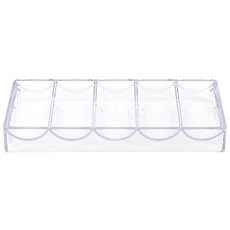 고니표 국제규격 데칼크레이 카지노칩 포커칩 홀덤칩 20P, 오픈형 칩 트레이, 1개