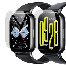 스마트워치 기스복원 풀커버 액정보호필름 3매, 1개, 투명 3매