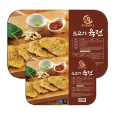 육가공연구소 완조리 소고기 육전 350g, 2개