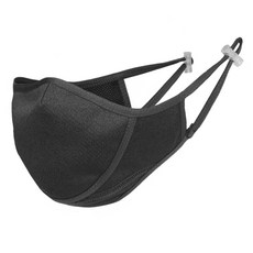 숨 쉬기 편한 99.9% 항균 방한 스포츠 마스크 겨울 김서림방지, 커튼형, 검정