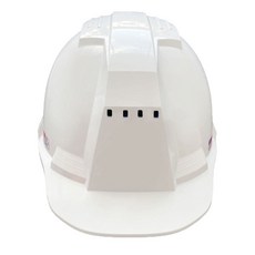 쎄다SSEDA 윈드쓰루 통풍 안전모 / 자동 / ABS재질 / 통풍모 / 여름안전모/ 머리보호 헬멧 안전모자, 화이트, 1개