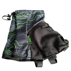 바이훔 앵클 숏 스패츠 러닝 게이터 트레일 게이터 등산 발토시 발목 각반 신발 커버, 바이훔등고선그린