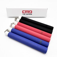 1+1 스폰지 쌍절곤 태권도 합기도 쌍절봉 연습용 안전한 스탠다드 형, 블루+블루, 1세트