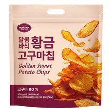 로마나 황금 고구마칩, 320g, 5개
