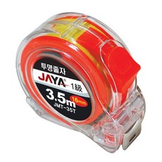JAYA 투명 양면 줄자 JMT-35T, 1개