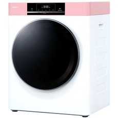 NEW 미디어 스텐 미니건조기 PRO 터치식 빨래 의류 원룸 수건 살균 스마트 전기건조기, 핑크 + 화이트 핑크 + 화이트