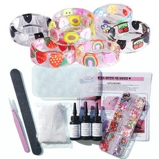 DIY 키트 키치 레진반지 만들기 키트 / 레진아트 초보자 세트, 1개