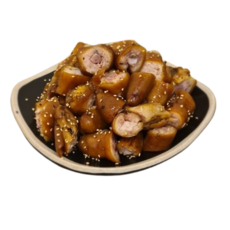 경화시장 방구족발 쫀득쫀득한 불향 꼬리족발(소스3종포함), 800g, 2개