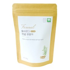 올바르다 유기농 펜넬 차 티 원물차, 1개, 1개입, 140g