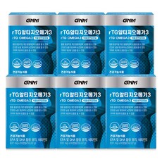 GNM자연의품격 rTG 알티지 오메가3, 60정, 6개
