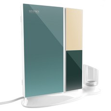 유토렉스 퍼펙트케어 그리드 컬렉션 UV-C 히팅 칫솔살균기 스탠드+벽걸이형, UTC-98UVG, 그린