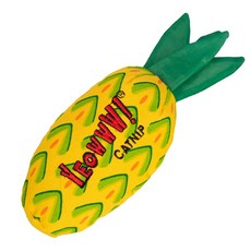 이야우 파인애플 캣닢토이, 1개, 노랑