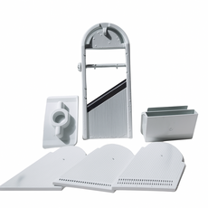 올인원 만능 토마토 레몬 우엉 무 양파 무채 야채 감자 오렌지 당근 오이 만능 양배추 채칼 슬라이스 채썰기 칼 슬라이서 절단기 채 써는 기계, 멀티채칼 세트(편칼 & 가는채날 & 굵은 채날), 1세트