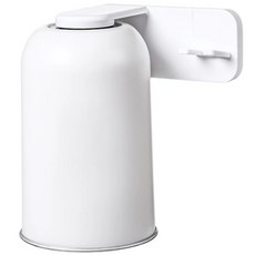 굿즈라이프 거꾸로 자석 스텐 양치컵 세트 무타공, 칫솔걸이 세트, 1개, 오트밀크