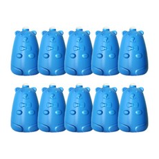 변기세정제 고체형 블루워터 자동세정 변기청소, 10개, 200g