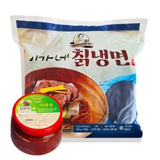 [이가네식품] 이재수명장 명인의 냉면 칡비빔냉면셋트5인분, 1세트, 1.5kg