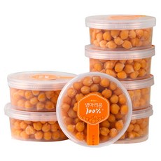 햇서담 무첨가 당일삶은 병아리콩 간식 간편 한끼 식단관리, 120g, 7개