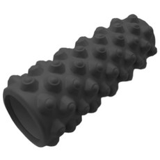 바디가이드 소프트 EVA 돌기형 소형 폼롤러 (32cm), 1개, 블랙