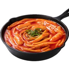 후루룩 국물 떡볶이 밀키트 긴 밀떡 매운맛, 3개, 510g