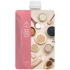 소풍 맛있는 국산 미숫가루 아침 식사 대용 선식 파우치 한끼쉐이크 다이어트 파우치형, 10개, 40g