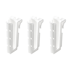 이지스홈 걸이형 컵 텀블러 건조대, 3개, 화이트, 1단