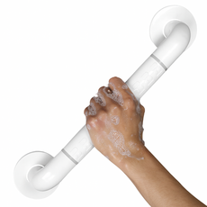 장애인 욕실 보조 안전손잡이 화장실손잡이 노인손잡이, 화이트, 1개