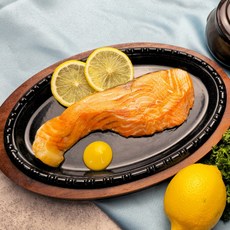 [전자렌지 1분] 순살 연어 구이 (냉장), 8개, 120g
