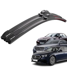 1+1 벤츠 E클래스 전차종 순정 호환형 초밀착 와이퍼 윈도우 브러쉬 와이퍼블레이드, T2-E클래스 W212(09-14)-600+600/C