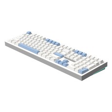 SPM PL108W 아라 풀배열 108키 숫자키 유무선 블루투스 사무용 기계식키보드, PL108W 아라 (저소음 새벽 택타일), 화이트, 저소음 새벽 택타일