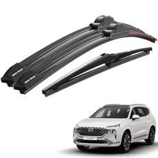 쉽딱 트리플 전면 후방 와이퍼 3P 세트, 더뉴싼타페tm(19.05~23)