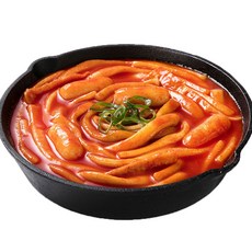 후루룩 국물 떡볶이 밀키트 긴 밀떡 매운맛, 10개, 510g