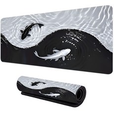 게이밍 마우스 장패드 블루 1개, 400X900X3MM 1개