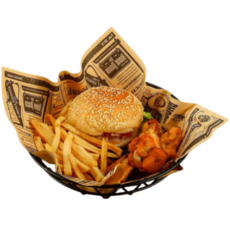 허밍 크라프트 식품 종이 유산지 노루지 기름종이 식품지, 1개, 200개입