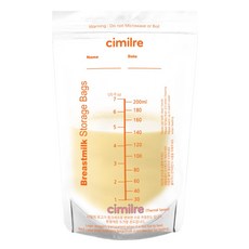 시밀레 일회용 온도감지 모유저장팩 60매, 2개, 30개입