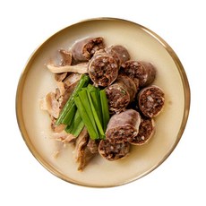 아빠식당 잡내 없이 정갈한 맛 황기사골 순대국, 600g, 5개