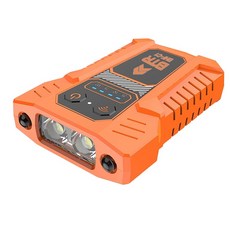 BTR 캡라이트 모션센서 충전식 헤드랜턴 BHF-C1, 1개, 캡라이트 BHF-C1(오렌지)