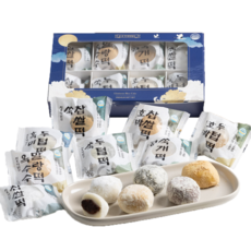 장호덕 달인떡 혼합 8개입 선물세트 답례 백일 돌 수능 찹쌀떡