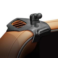 FICS 디 올 뉴 팰리세이드 LX3 전용 차량용 핸드폰 거치대 마운트 좌측, 1개, 블랙 1개, 블랙