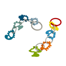 아가츄 아기 고리 치발기 세트 실리콘 치아발육기 이앓이 구강기 장난감, 1세트, 모던+컬러풀 세트, 색상