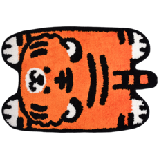 더블유그린 몽글몽글 호랑이 러그