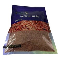 Fishing고고 새우함량이 풍부한 잉어/향어/붕어 떡밥 슈림프파워, 4개, 500g
