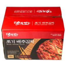 오감만찬 썰은 맛 배추김치 HACCP 인증, 10kg, 1개