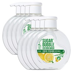 슈가버블 친환경 주방세제 레몬버베나, 470ml, 8개