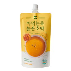 [샐러드보울] 짜먹는죽 늙은호박 짜먹는 국내산 늙은호박죽 (실온), 180g, 1박스