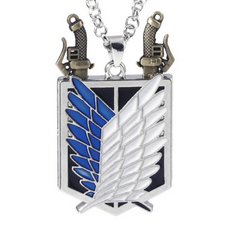 진격의거인 자유의날개 목걸이 애니메이션 펜던트