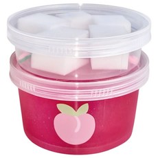 젤리블리스 복숭아절임 스펀지 슬라임, 핑크, 200g, 1개